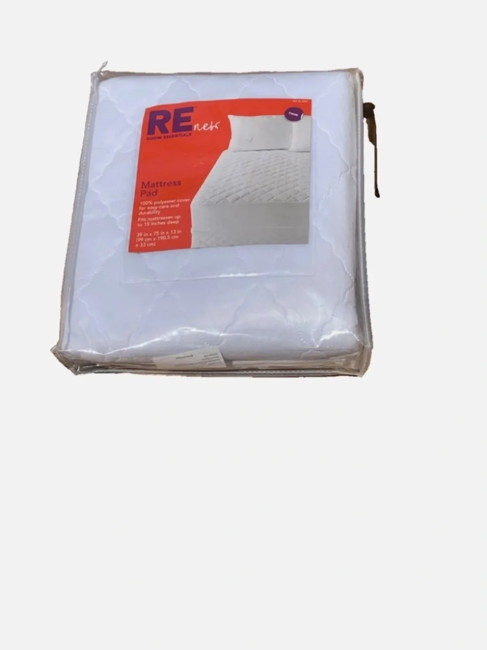 Room Essentials Twin Mattress Pad Quilted Cover